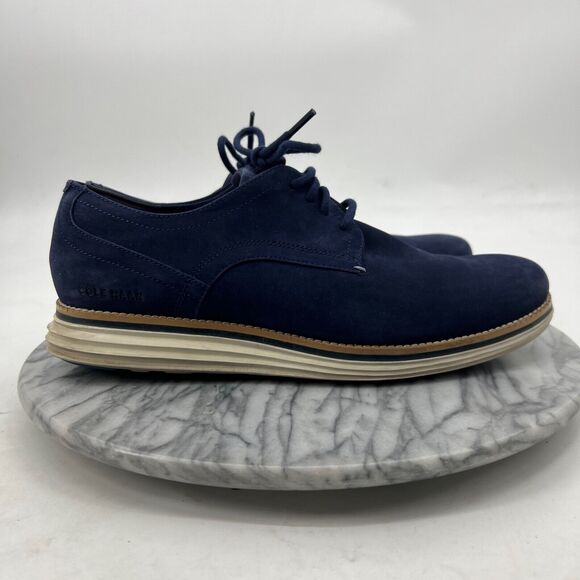 Cole Haan Shoes Mens 9.5 Navy OG Cloudfeel Energy Merid PT Oxford Nubuck Leather main image 12
